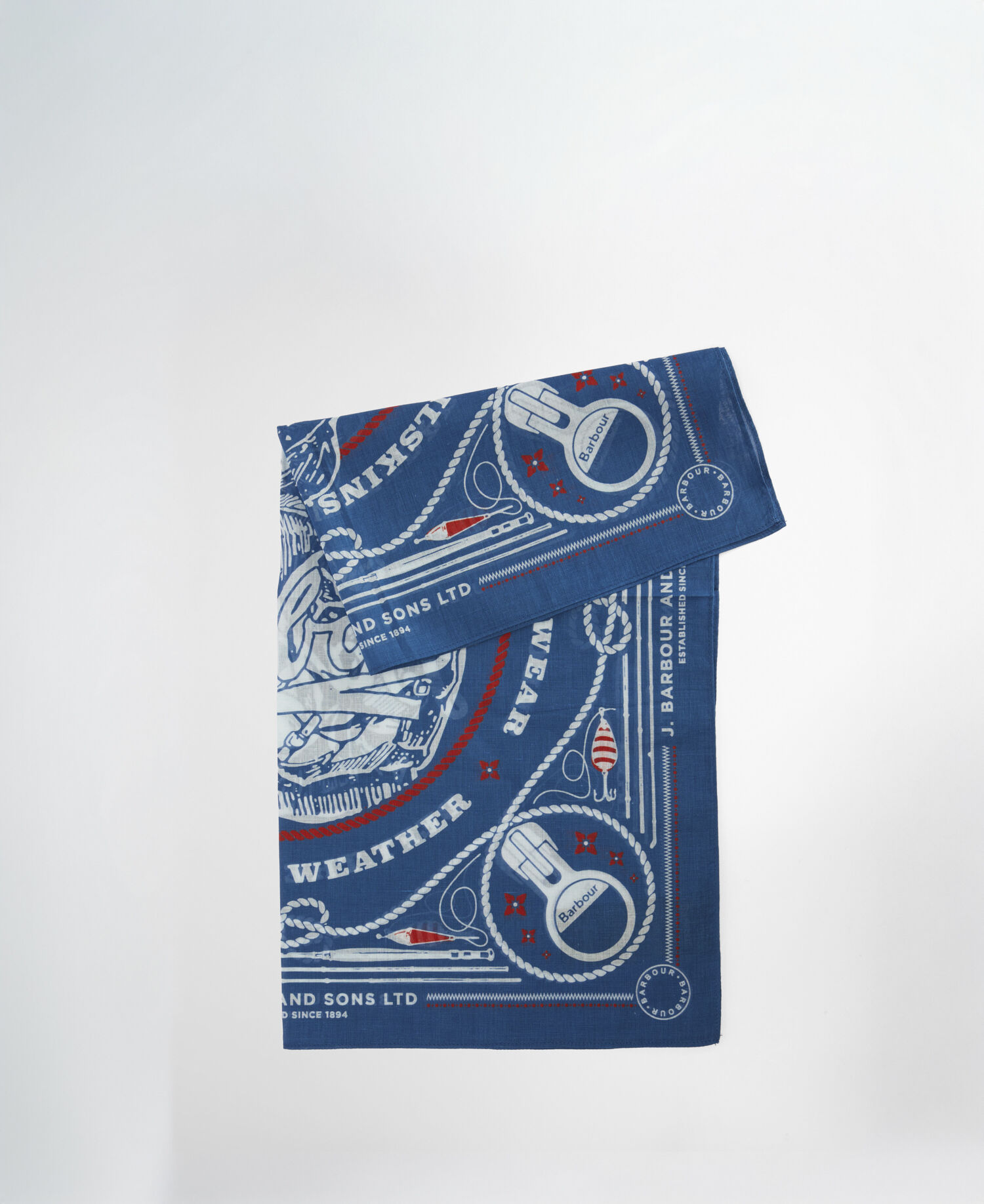 Heritage Bandana Sailboat Blue