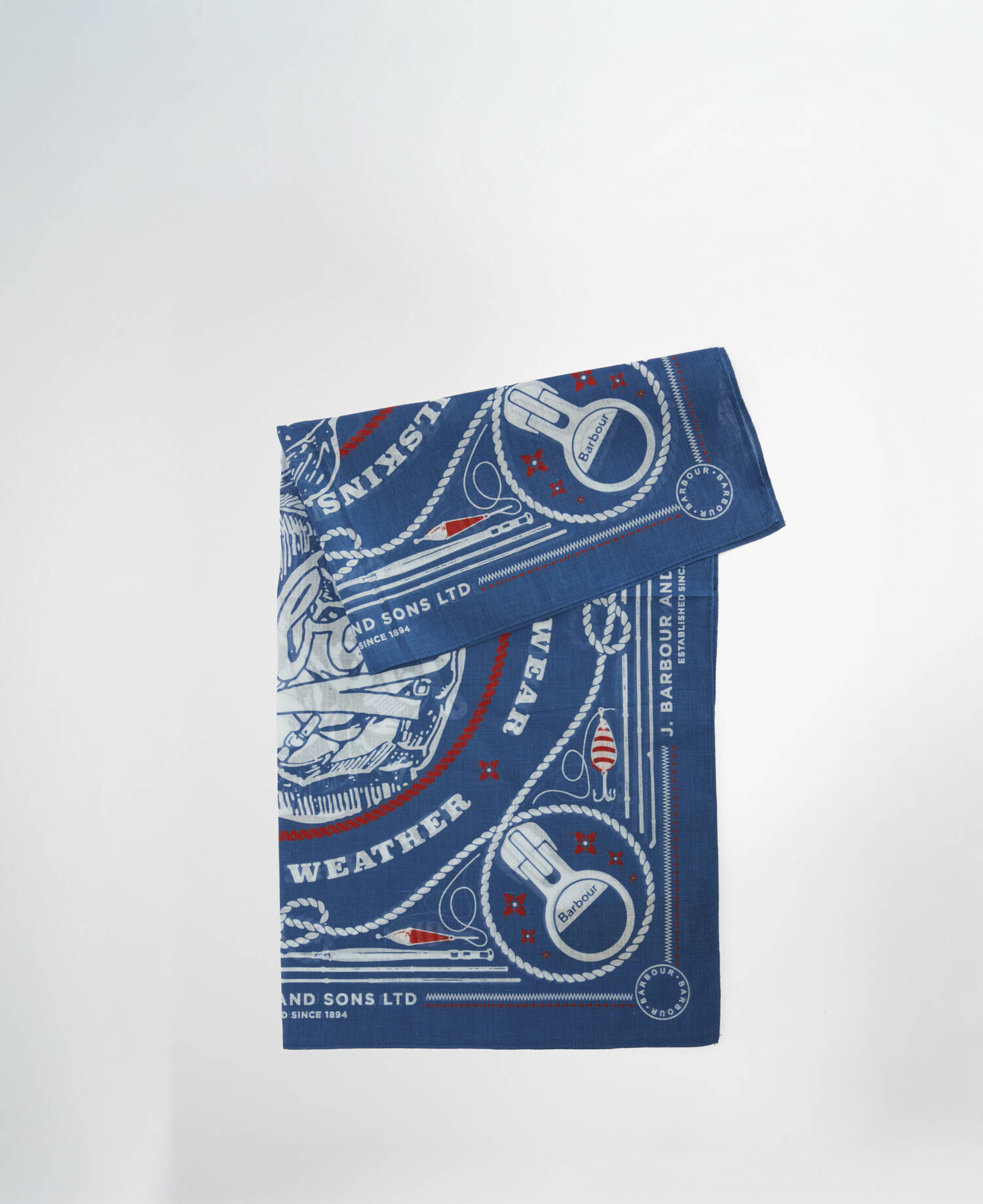 Heritage Bandana Sailboat Blue image number 0