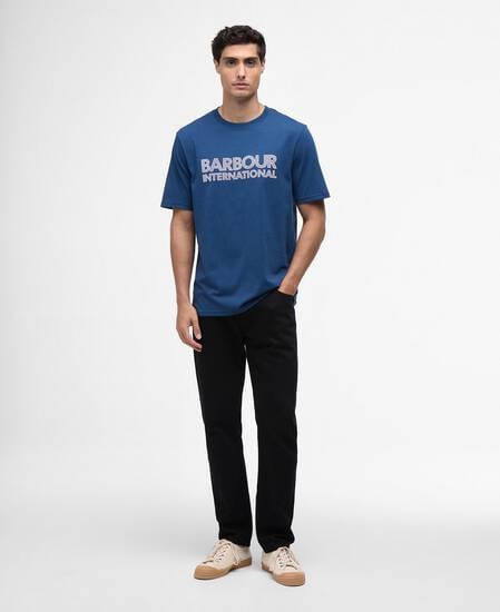 T-shirt con stampa Essential Insignia Blue