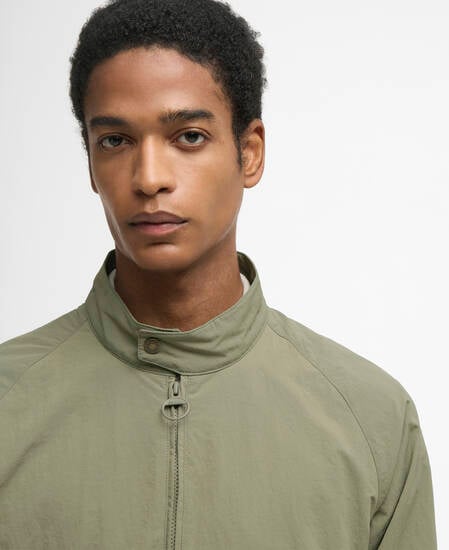 Summer Royston Showerproof Jacket Dusty Olive/Highland Loch