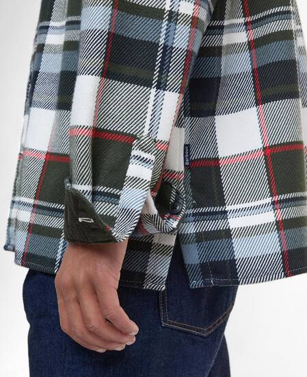Grasmoor Relaxed Long-Sleeved Shirt Olive