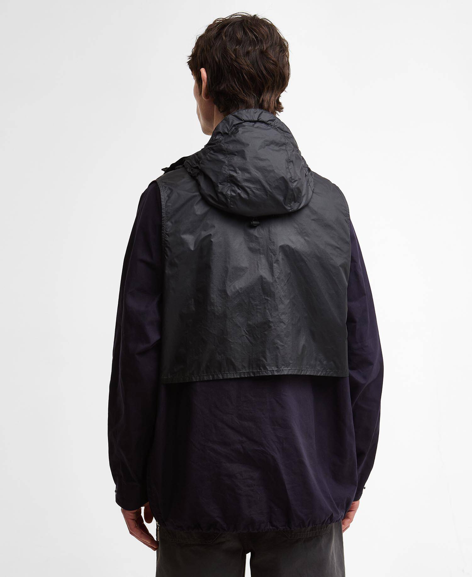 Barbour x Kaptain Sunshine Freizeitjacke Transport Smock Dark Indigo image number 2