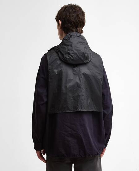 Barbour x Kaptain Sunshine Transport Smock Casual Jacket Dark Indigo