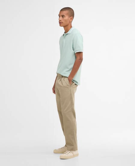 Poloshirt Ferrybridge Lightweight Short-Sleeved Mint Blue