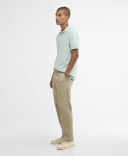 Ferrybridge Lightweight Polo Shirt Mint Blue