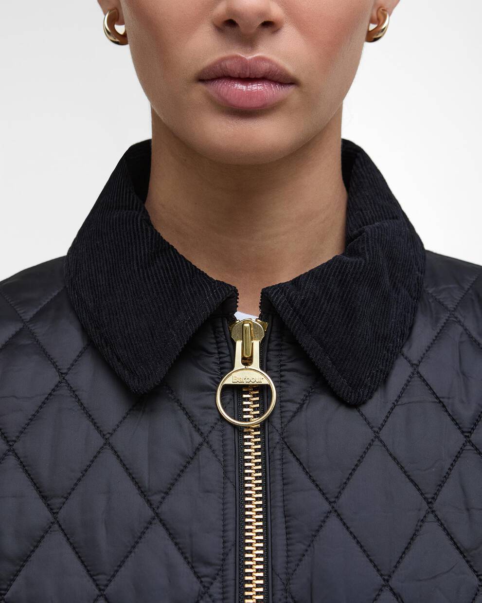 Giacca trapuntata Beadnell dalla vestibilit&agrave; aderente