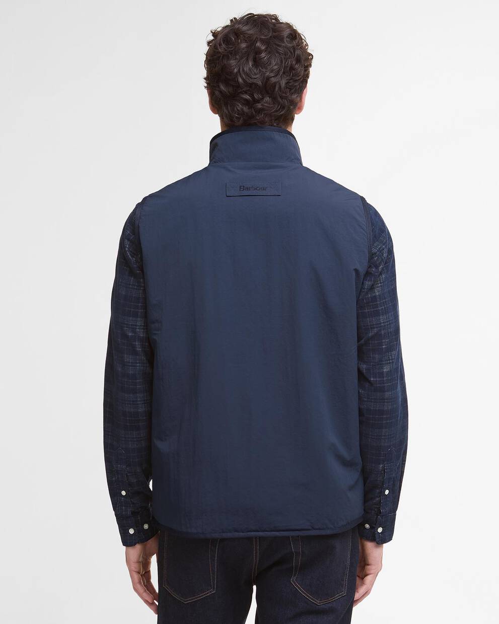 Gilet in pile reversibile