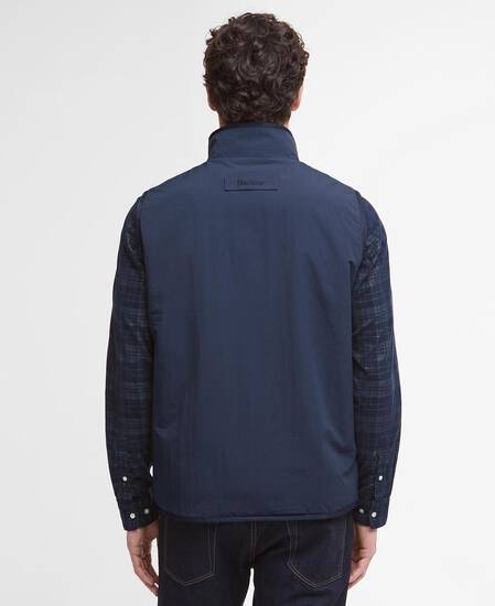 Reversible Fleece Gilet Navy