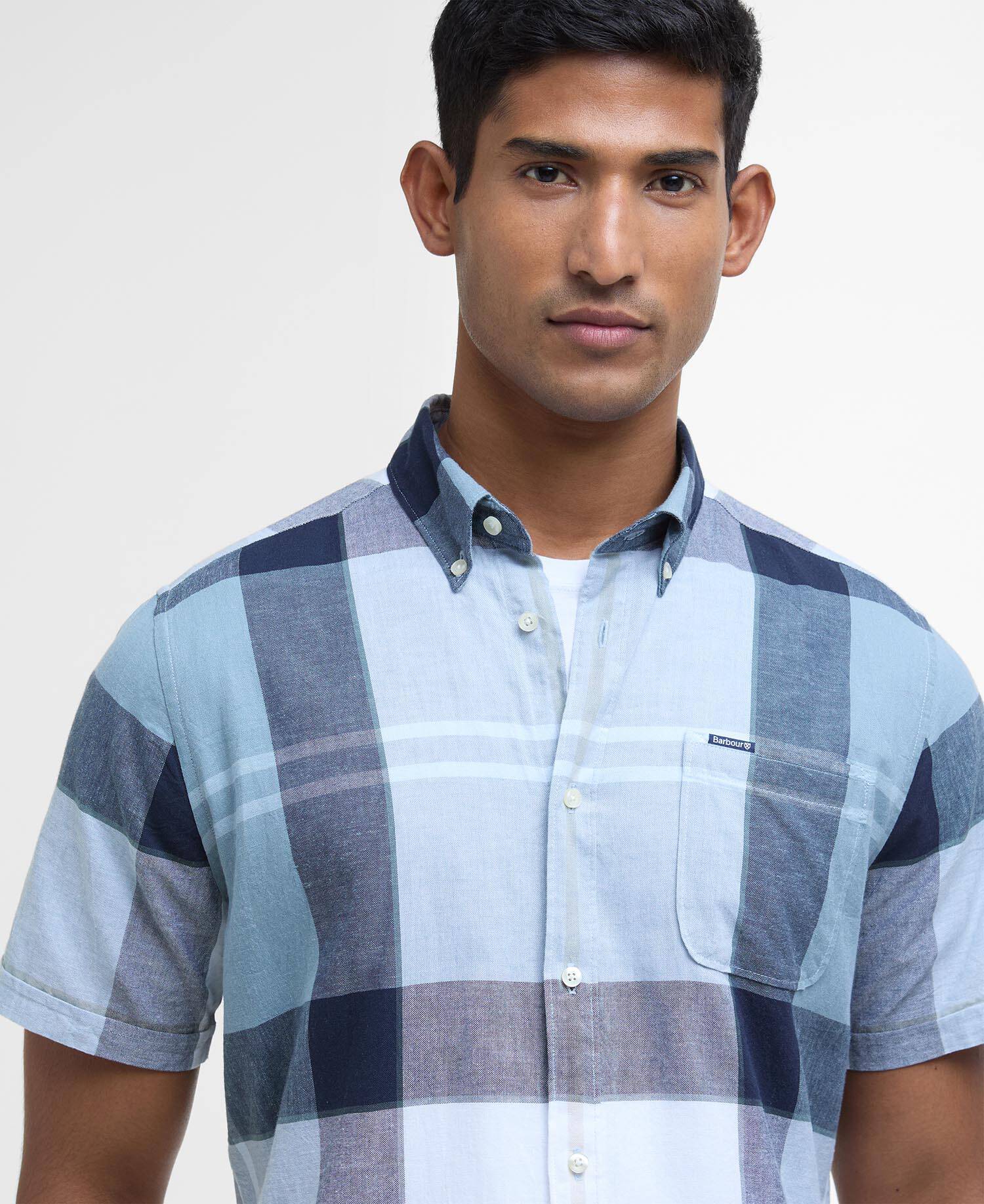 Douglas Tailored Short-Sleeved Shirt Northshore Tartan image number 3