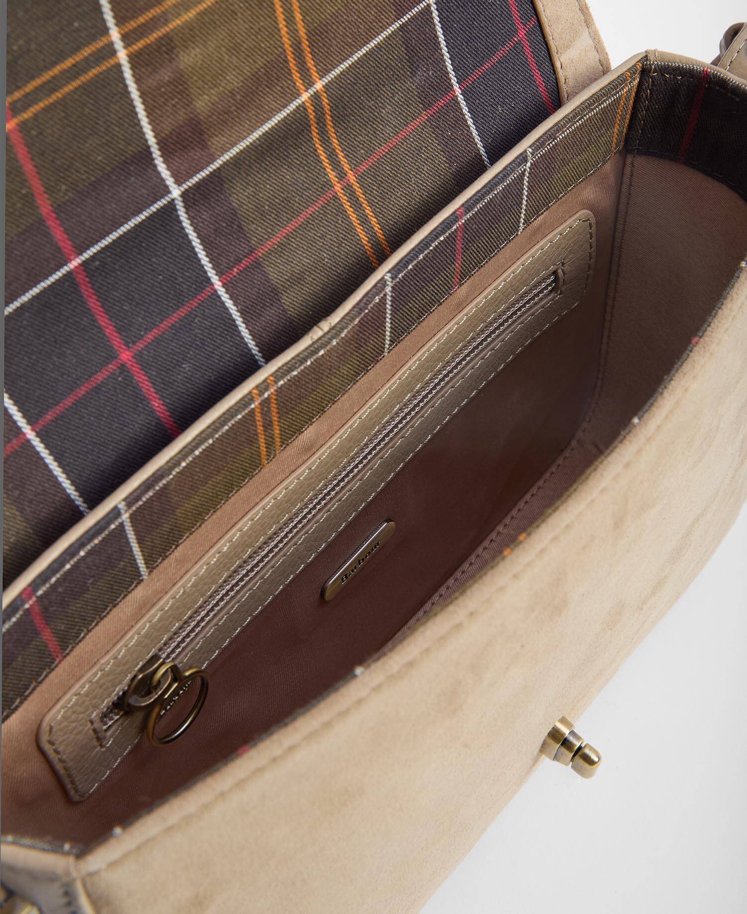 Rosa Suede & Leather Crossbody Bag image number 6