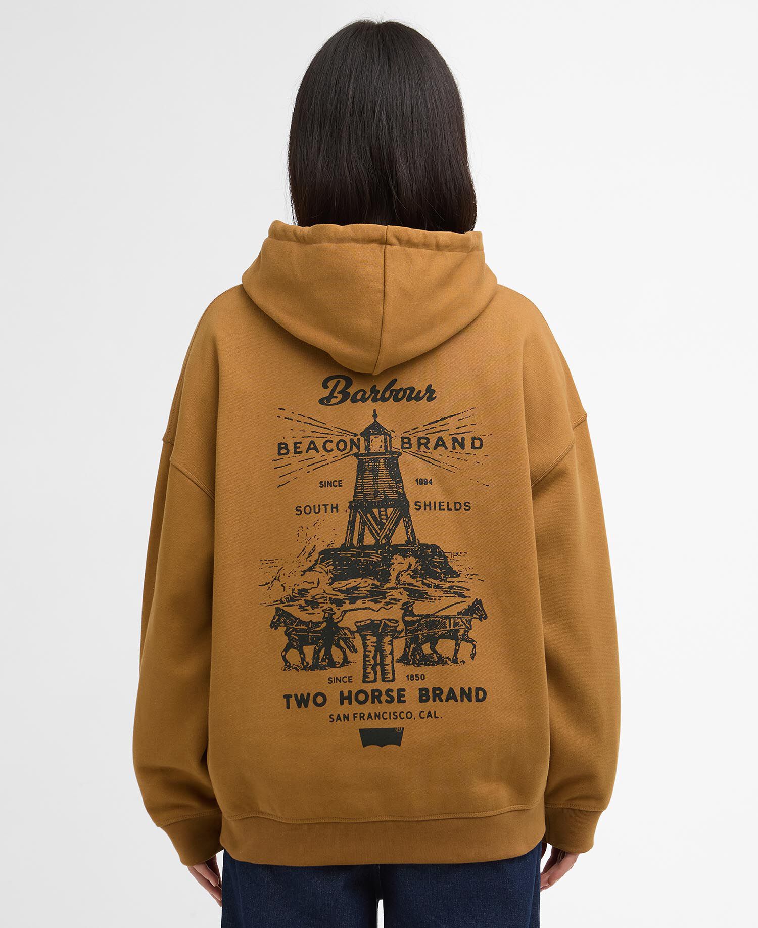 Barbour x Levi&rsquo;s&reg; Hoodie Graphic Tan