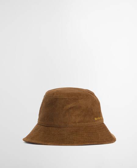 Ebberston Cord Bucket Hat Military Brown