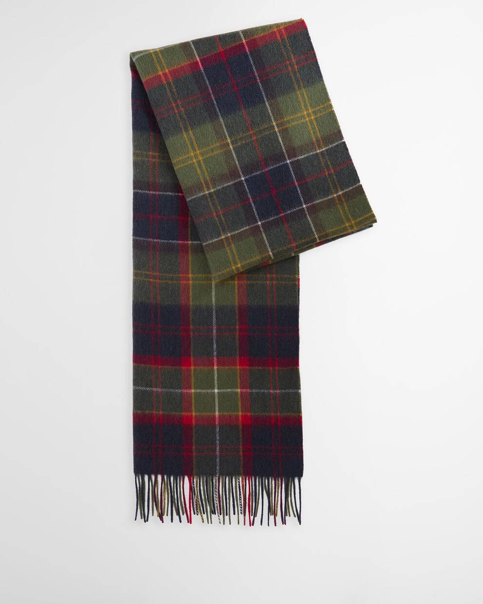 Brack Patchwork Tartan Wool Scarf