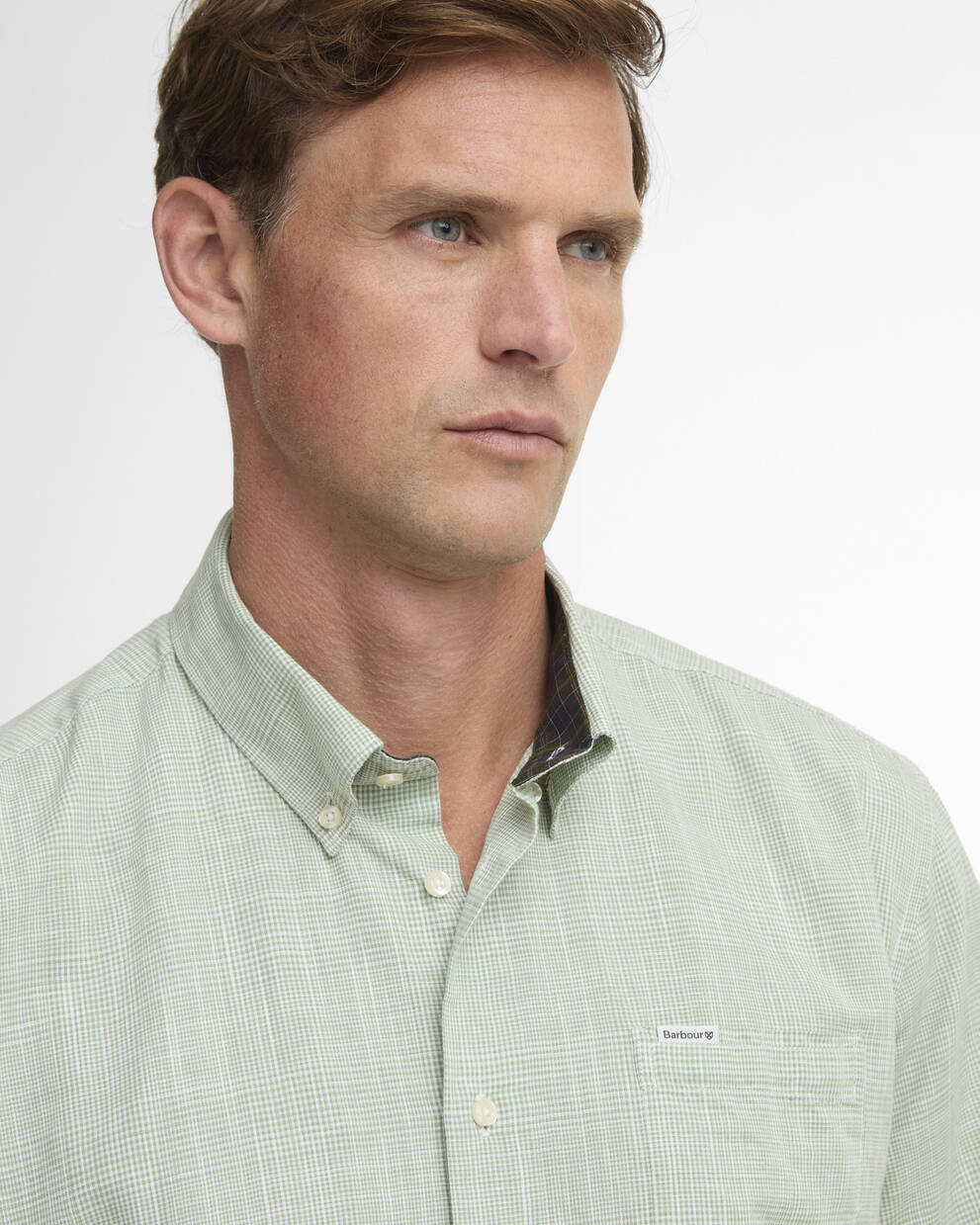 Fleming Linen Blend Regular Short-Sleeved Shirt