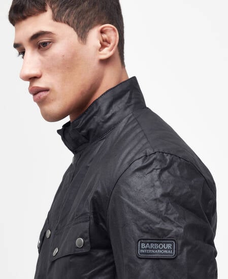 Duke Waxed Jacket Classic Black