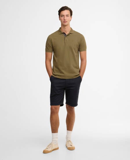 Poloshirt Pima Cotton Tailored Olive