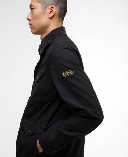 Wachsjacke Drifter Black