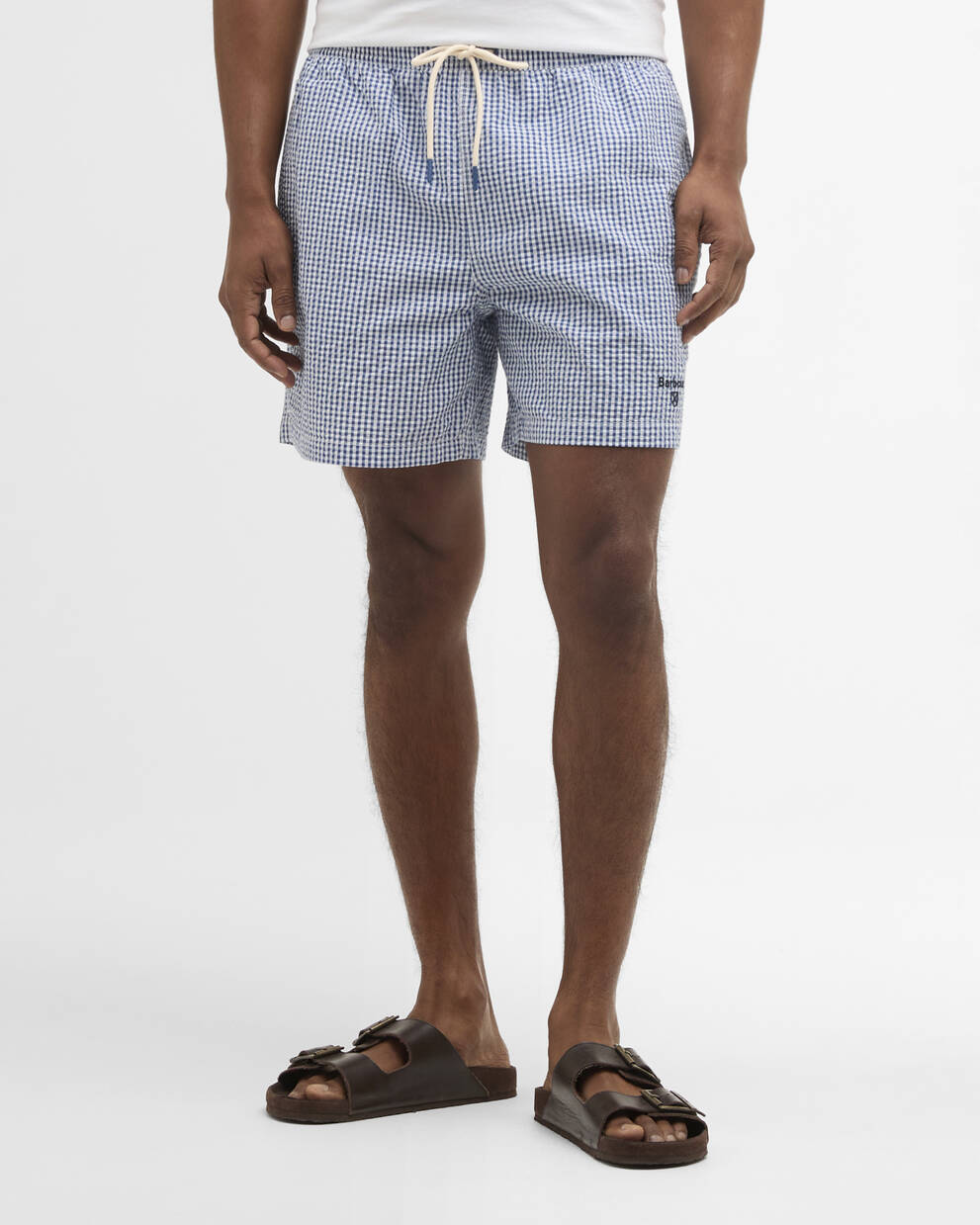 Badeshorts Gingham Seersucker