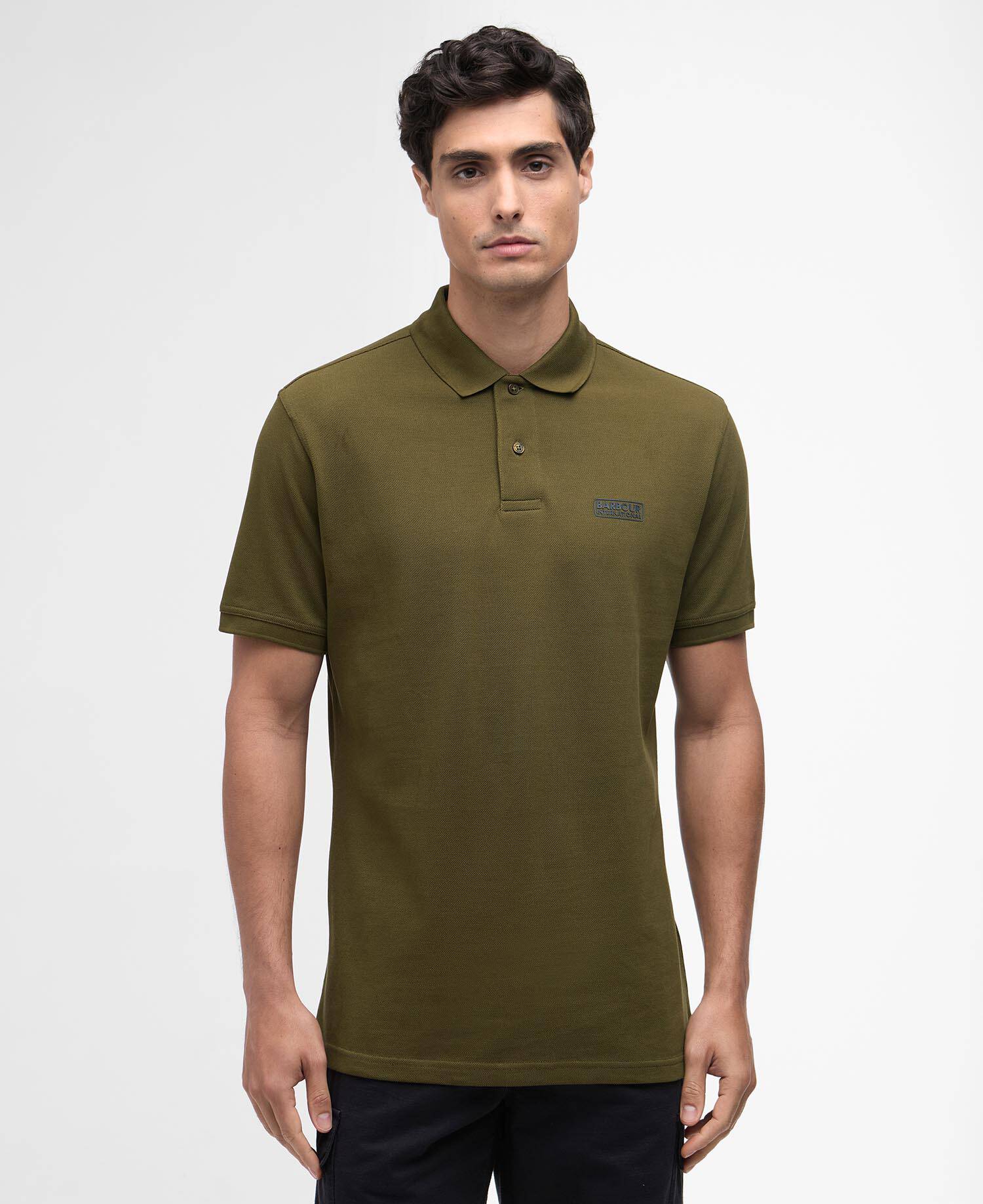 Essential Polo Shirt Light Sage image number 0