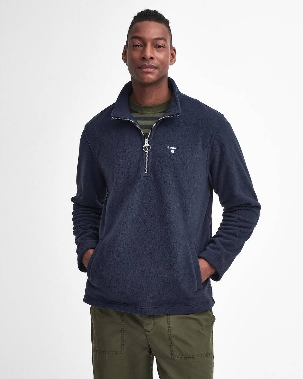 Fleecepullover Essentials Half-Zip