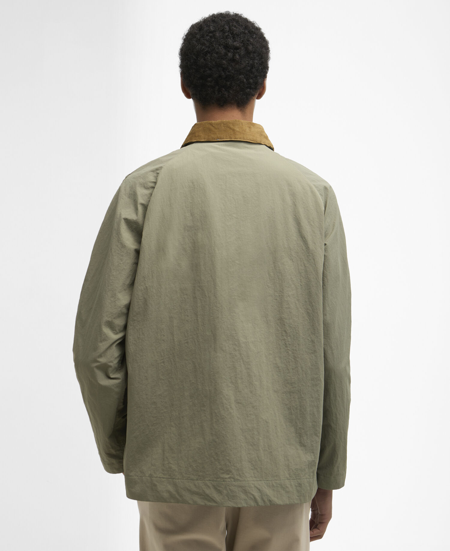 Short Rokig Showerproof Jacket Dusty Olive