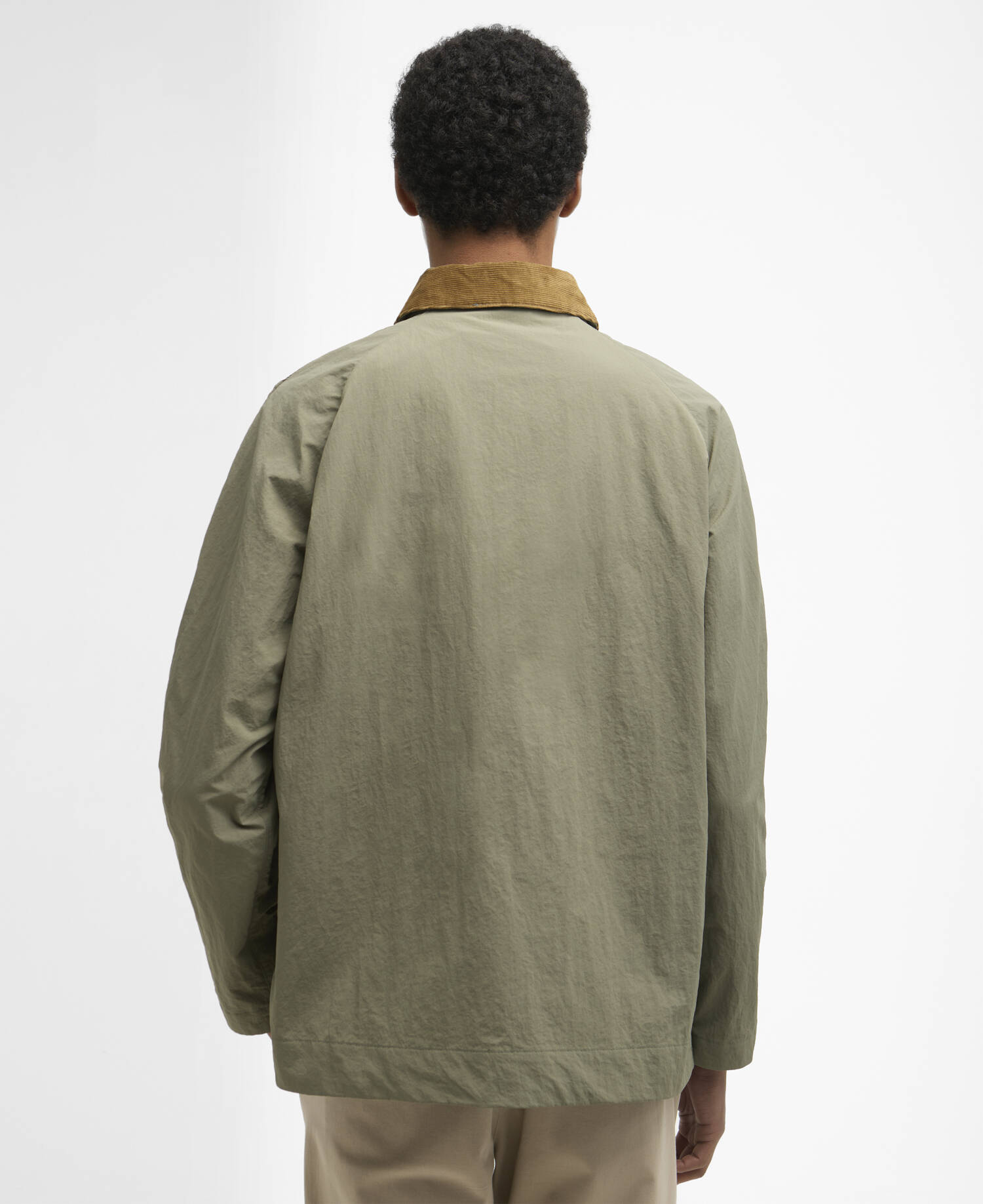 Short Rokig Showerproof Jacket Dusty Olive image number 2