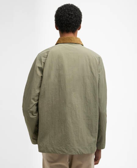 Short Rokig Showerproof Jacket Dusty Olive