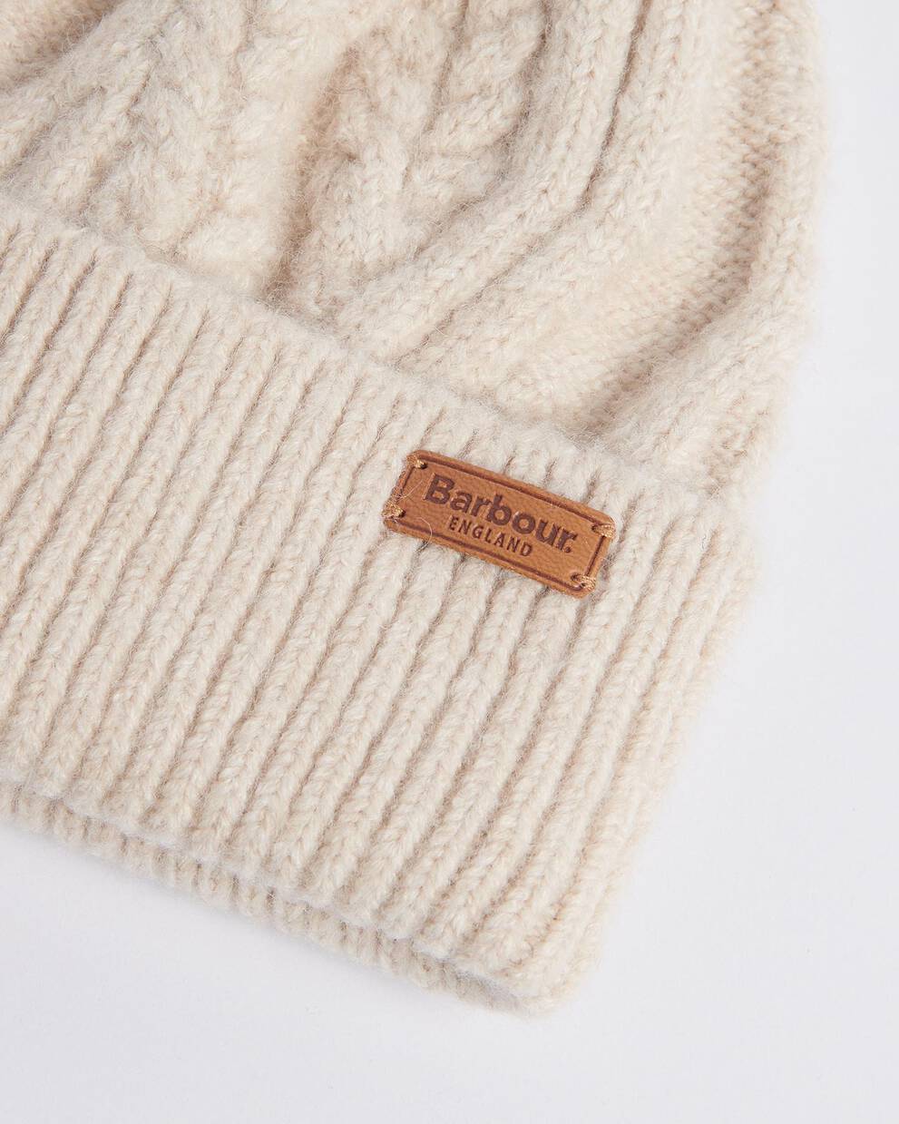 Elsdon Cable-Knit Beanie