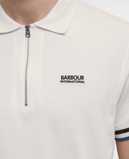 Buxton Short-Sleeved Polo Shirt Whisper White Buxton Short-Sleeved Polo Shirt Whisper White