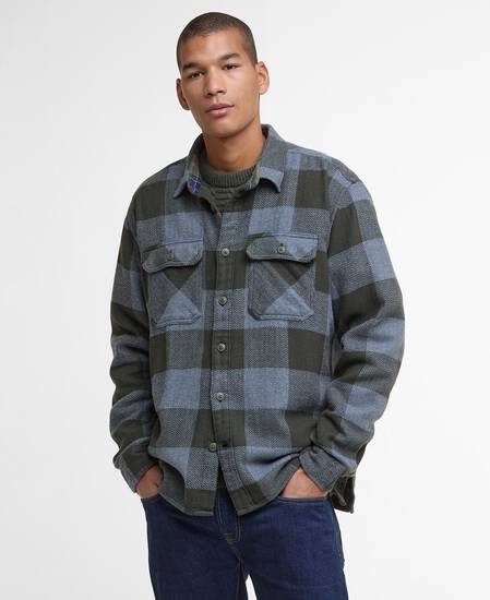 Bertow Relaxed Long-Sleeved Shirt Forest
