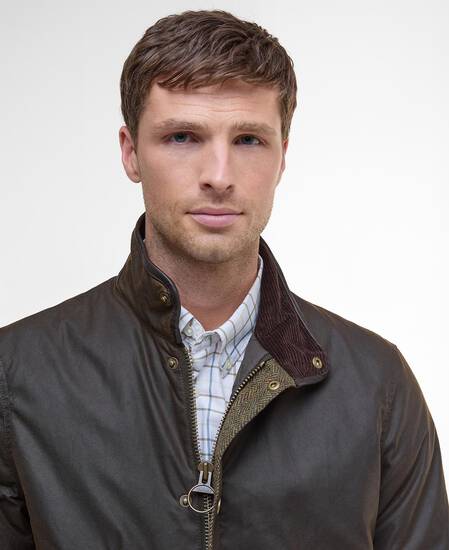 Hereford Waxed Jacket Olive