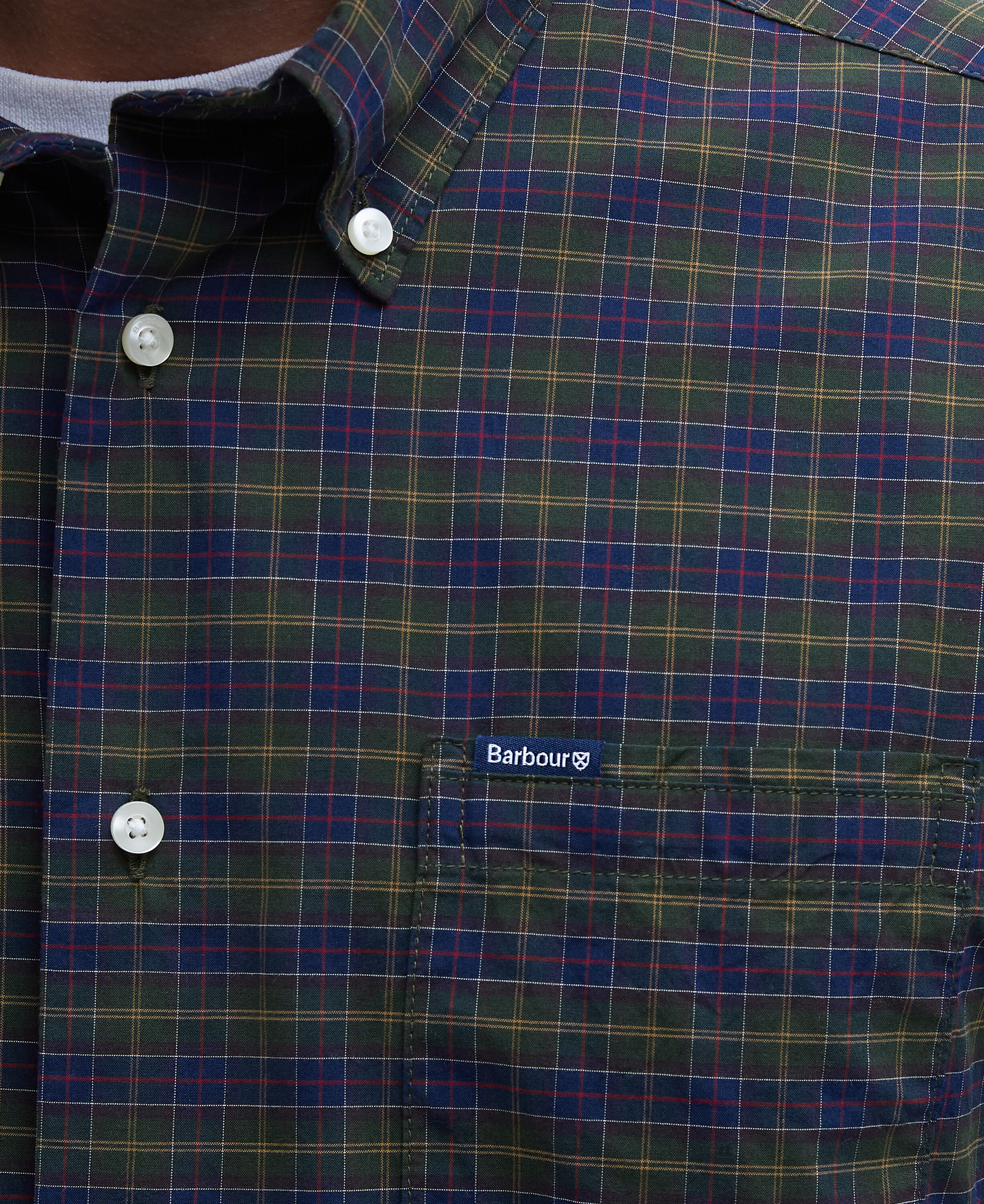 Lomond Tailored Long-Sleeved Shirt Classic Tartan