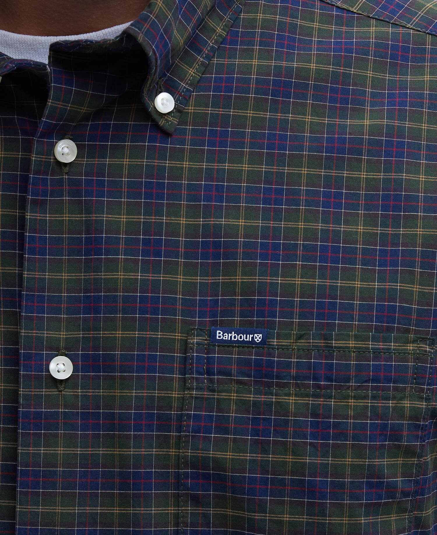 Lomond Tailored Long-Sleeved Shirt Classic Tartan image number 4