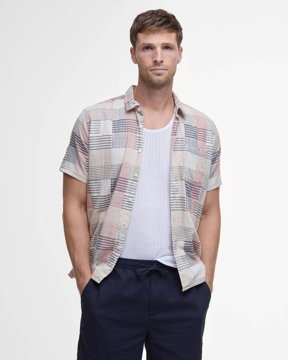 Cotton Linen Relaxed Shorts