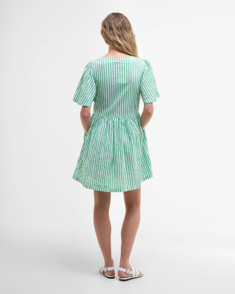 Daison Striped Mini Dress