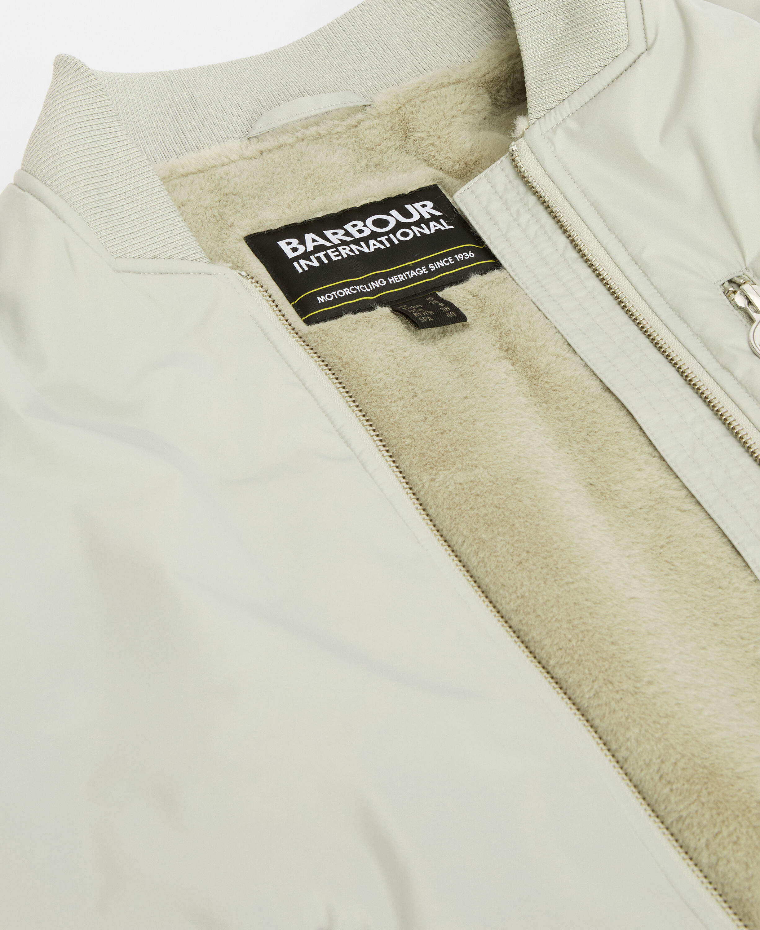 Kuala Showerproof Bomber Jacket Glacier Grey