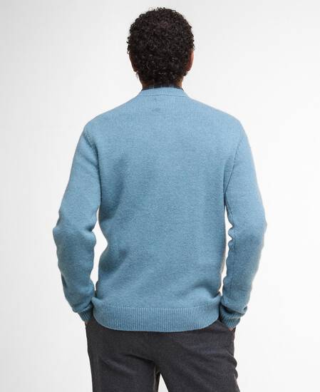 Covent Crew Neck Jumper Bluestone