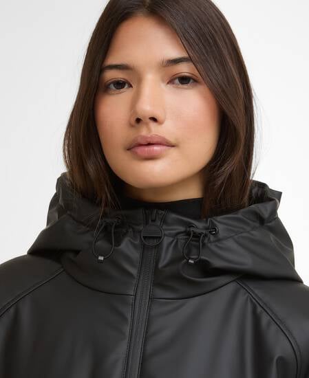 Giacca antipioggia Jourdaine Black