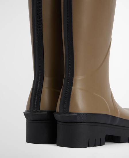 Stivaletti in gomma Leighton Military Brown/Black