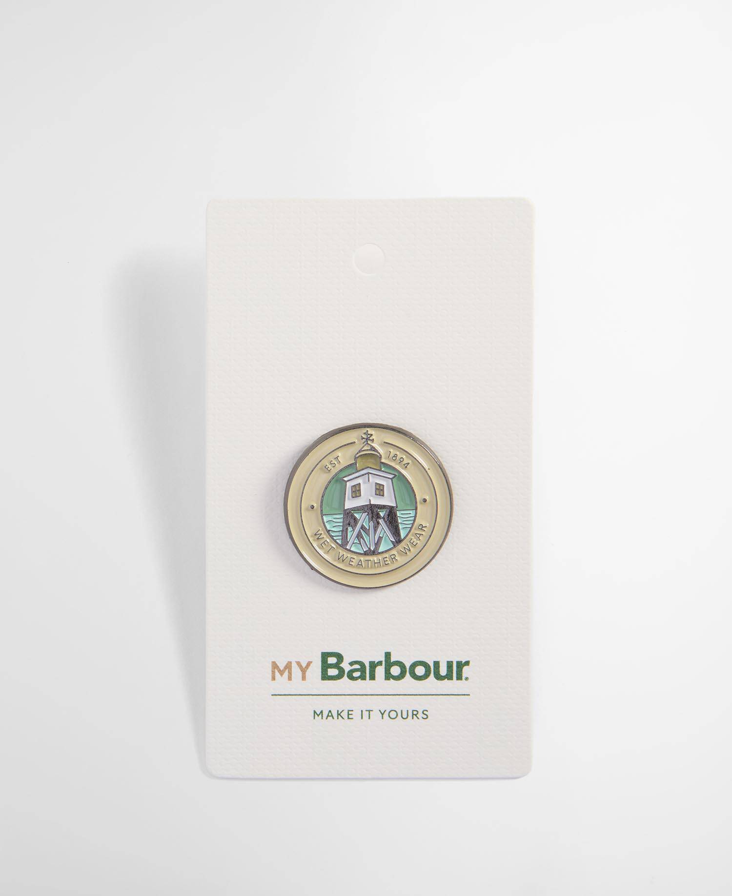 Barbour Lighthouse Pin Badge image number 0