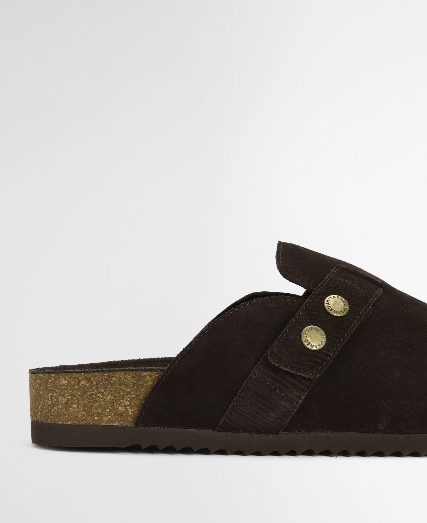 Wildlederpantoletten Bowman Choc Suede
