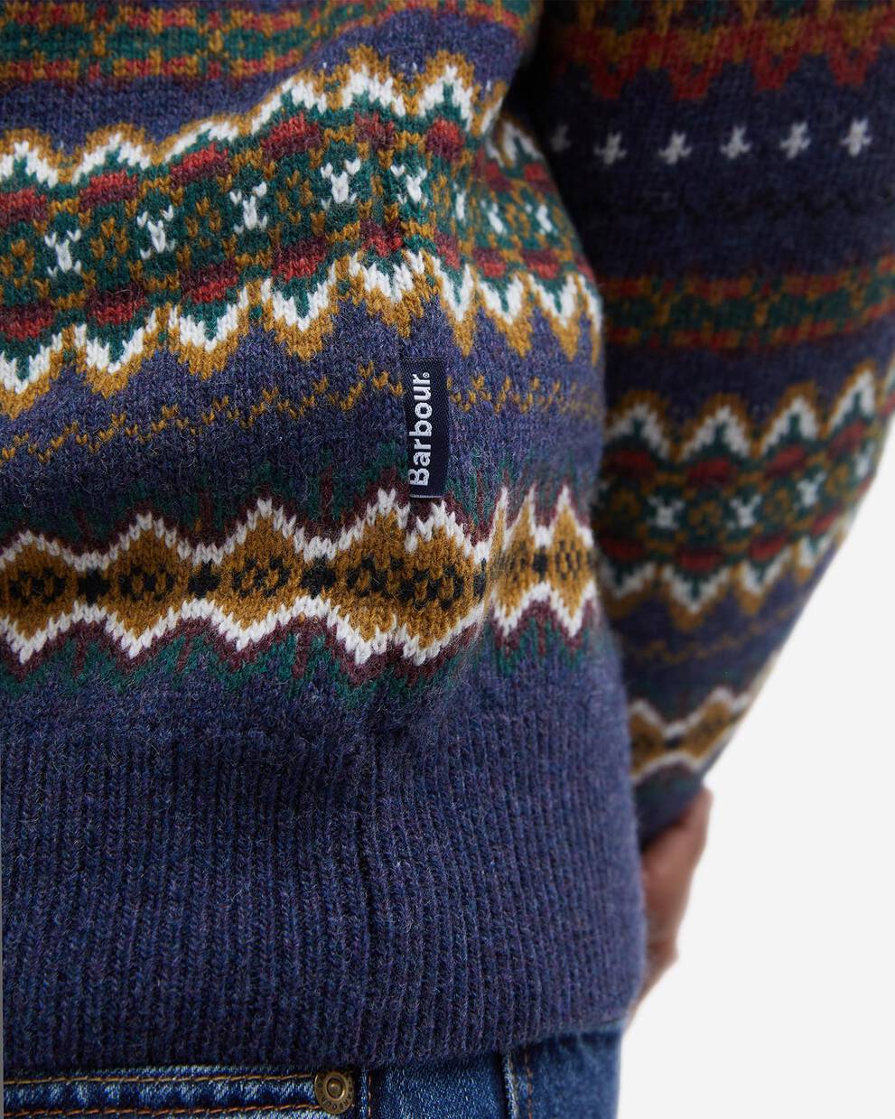 Maglia a girocollo Case Fair Isle