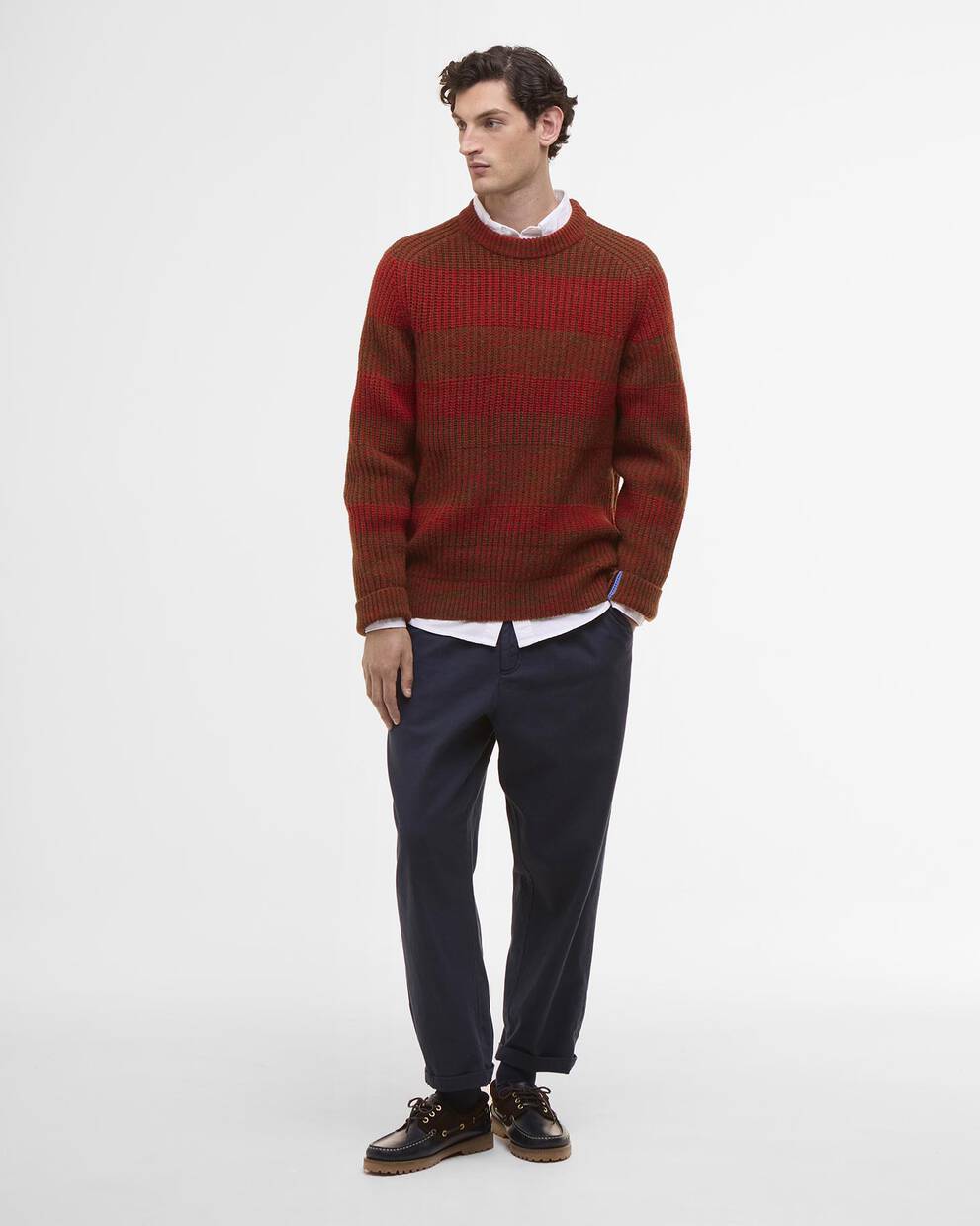 Maglione girocollo Saddle Paul Smith loves Barbour