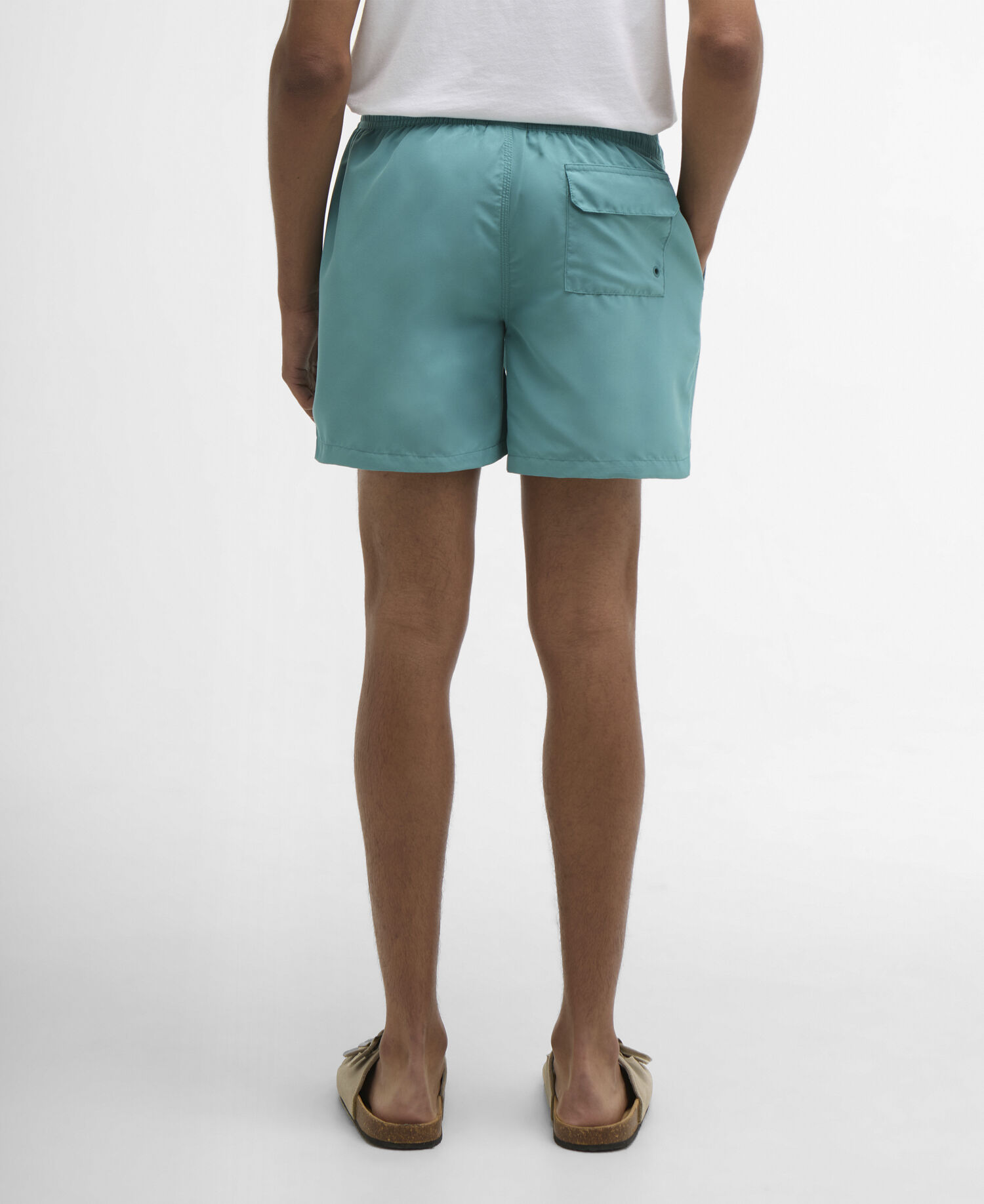 Logo Swim Shorts Light Teal