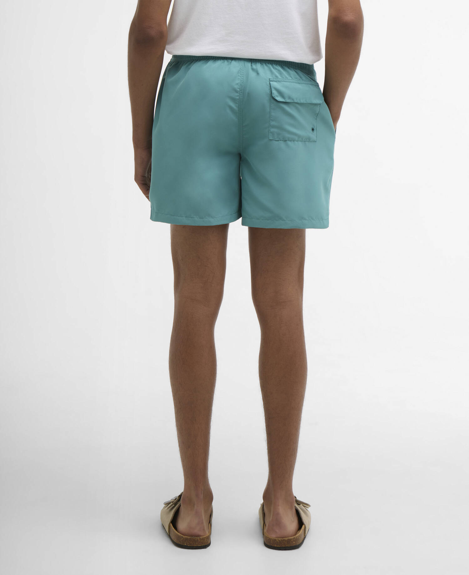 Logo Swim Shorts Light Teal image number 2