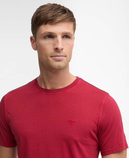 Washed Tartan T-Shirt Washed Red