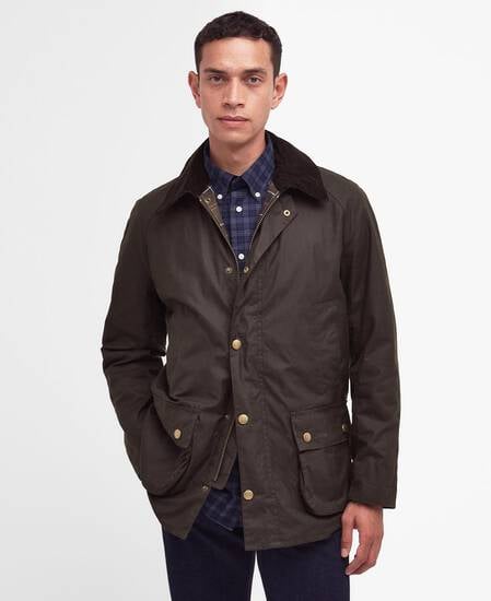 Ashby Waxed Jacket Olive