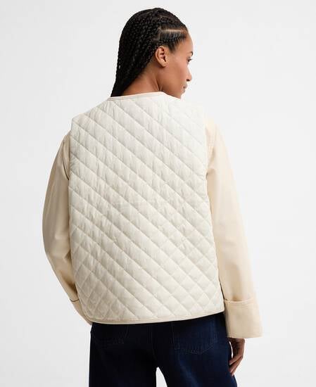 Thulby Quilted Gilet Neutral