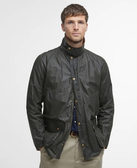 Lightweight Ashby Waxed Jacket Archive Olive