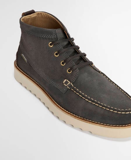 Hadston Chukka Boots Slate Grey Suede